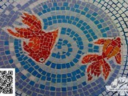 Ingegneria mosaico -, - pesce-code -991